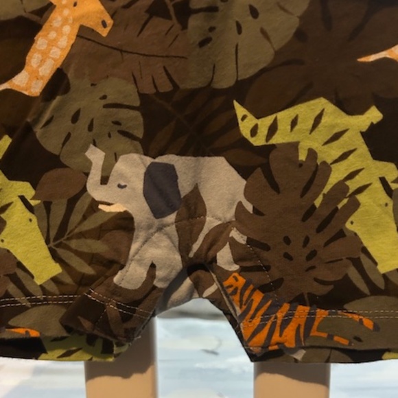 Baby Gap sleeveless romper, Safari Animal print, 3-6 months - Picture 3 of 5